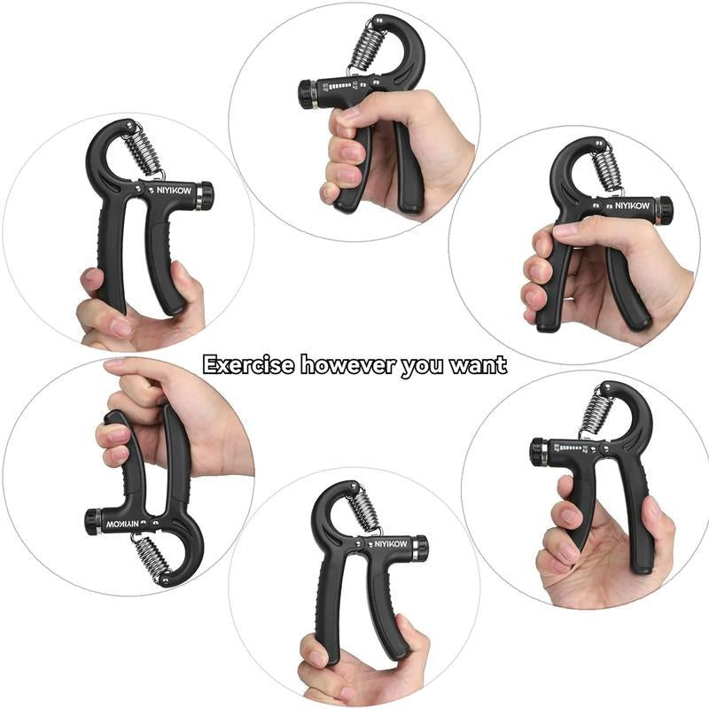 Fitness Equipment Hand Grip Strengthener, 11 Lbs-132 Lbs Adjustable Hand Grip Exerciser, Fitness Equipment Hand Grip Strengthener, Hand Grip Trainer, Boyfriend Gift